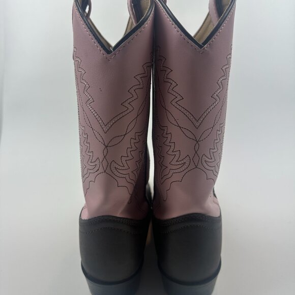 SMOKY MOUNTAIN GIRLS' MONTEREY WESTERN ROUND TOE BOOTS 4.5 Worn 1 Time - Picture 9 of 11